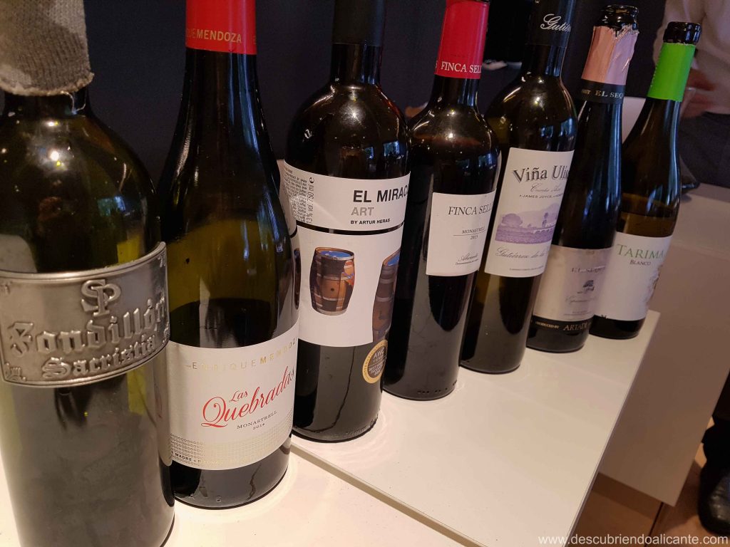Maridaje Vinos de Alicante en Restaurante Alfonso Mira Aspe