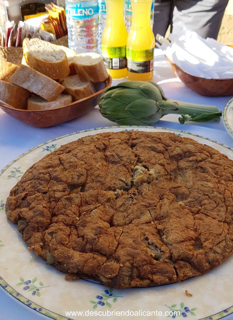 Tortilla de Alcachofas